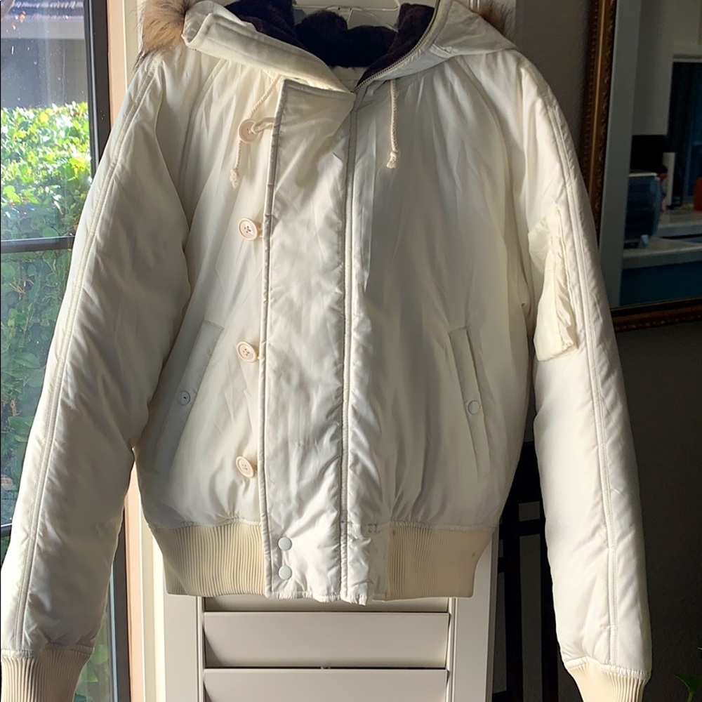 Ralph Lauren snow jacket with faux fur